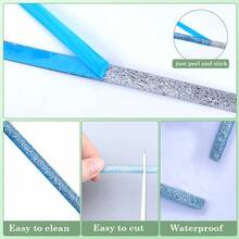 Self-Adhesive Decorative Tape, Mold-Proof Waterproof Sealing Tape, Moisture-Proof Kitchen & Bathroom Sink Edge Sealing Tape, Sink Gap Filler Tape, Bathroom Waterproof Tape Kitchen Items Kitchen Accessories Kitchen Tools