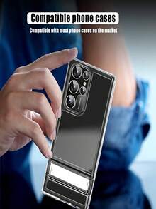 1 Confezione Compatibile con Samsung Galaxy Protezione Obiettivo Fotocamera in Vetro Temperato (Argento), Design a Copertura Completa, Adesivo Avanzato, Ultra Chiaro, Anti-Graffio, Design Anello in Metallo, Superficie Opaca, Compatibile con Samsung Galaxy A05S/A14 5G/A15 e la Maggior Parte delle Serie Applicabile per Protezione Quotidiana, Ufficio, Casa Protezione Quotidiana Ufficio Casa Copertura Fotocamera Telefono Impermeabile Antiurto Anti-Caduta Resistente ai Graffi - Argento - Visualizzare 5