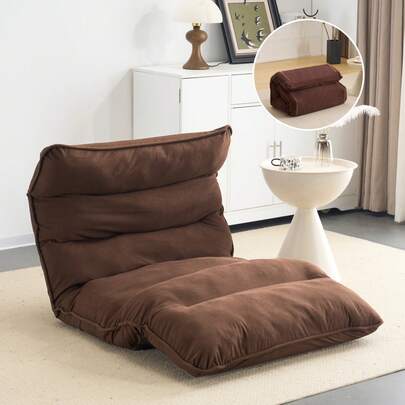 ソファ ソファー そふあー 家具 ソファベッド ローソファ 1人掛け 幅75cm 18段階リクライニング 折りたたみ 座椅子 コンパクト 折りたたみベッド 圧力分散 完成品 組立不要 収納便利