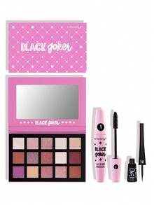 MISSLYN-3PCS Black Joker Eye Makeup Set, Black Joker All In One Mascara, Multi-Effect In One, One Multi-Effect, Curling, Thickening, Lengthening, No Caking, Anti-Smudge,Dip Eyeliner 1Pc Eyeliner Pencil, Liquid Eyeliner, Long Lasting Eyeliner, Creamy Eyeliner Gel - #1+#10+#4 - 查看 9