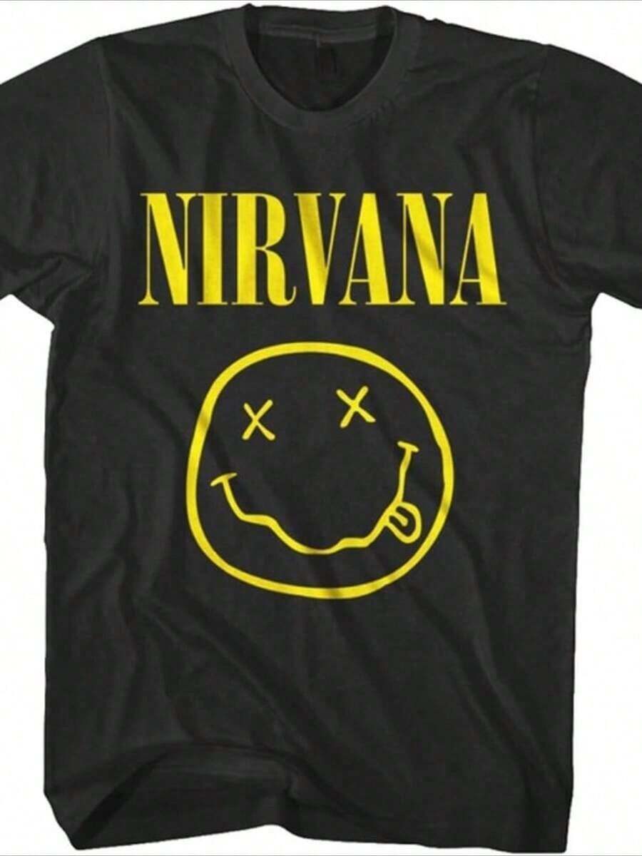 Camiseta para Hombres de la Banda - Negro - Ver 1