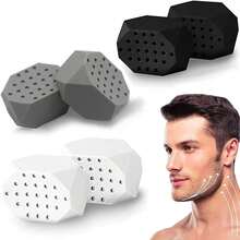 Ejercitador de cara y cuello,Ejercitador de Mandíbula Facial,Mandibula Ejercicio,Ejercitador para elevar la mandíbula,entrenador de músculos de mandíbula para hombres/mujeres (6 pcs) - 6 - Ver 5