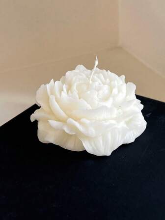 1pc Floral Scented Candle Birthday Gift, DIY Handmade Decorative Candle, Soy Candle, Bestfriend/Woman Gift, Home Decor