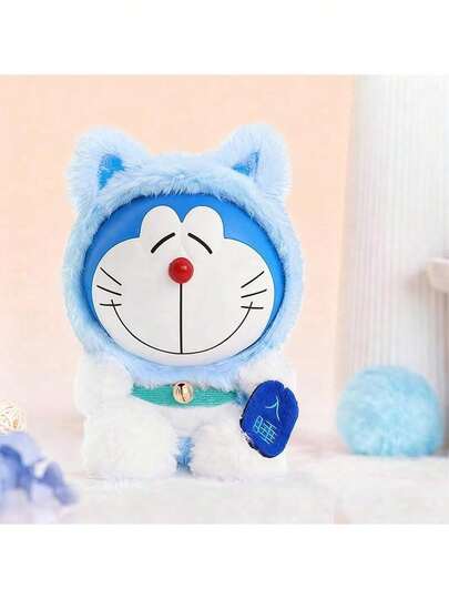 Doraemon Wishing Maneki-Neko Series Plush Blind Box | Authentic Official License | Cute & Adorable, Soft & Skin-Friendly, Warm Companionship | Themes Of Fortune, Blessing & Health | Features Doraemon Design With Cute Maneki-Neko Poses | Ideal For Daily Decor (Tabletop Ornament) Or Meaningful Holiday Gifts