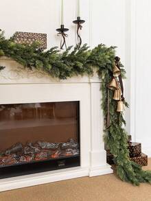 9ft Premium Artificial Cedar Wreath - Ideal For Christmas And Holiday Decor, Great For Fireplace, Staircase And Front Door Decoration