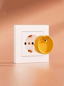 1个电源插头保护套,插座盖,电源插座安全帽,防触电插座盖,安全插头保护套,儿童安全插头,带隐藏式拉手的儿童安全电源插座盖,三孔儿童安全电源插座,北美标准电源插座盖,绝缘保护插头,婴幼儿安全产品 - 彩色 - 查看 3