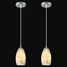 YQYYFC Glass Pendant Light Gray Pendant Lights Kitchen Island Modern Hanging Light Fixtures Chrome Finish Mini Lighting Fixtures For Kitchen Art Deco Living Dinning Room Bedroom Hallway - 黑煙 - 查看 8