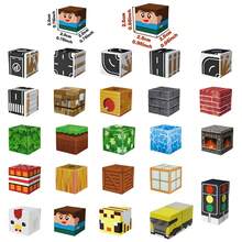 Magnetic Building Tiles Set, Includes Farm & Handcraft Themes, Children's Educational STEM Toys, With Iron Box Storage, Creative Gift For 3-8 Years Old Boys And Girls