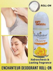 Enchanteur 魅力香氛止汗滚珠，止汗，抗菌，除臭，香味优雅，清新，清爽，持久，快速吸收，便携，易于涂抹，舒缓，适合所有皮肤，适合日常外出 - 魅力柔滑香氛 - 查看 8