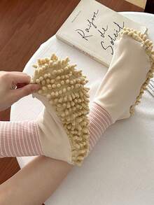 2025 New Personalized Loose Foot Cover Dragging Socks, Postpartum Socks, Autumn/Winter Sleep Socks, Multi-Functional High Elasticity Socks, Unisex Stripe Mid-Calf Socks