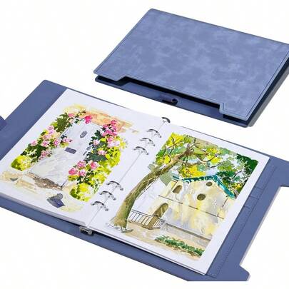Watercolor Sketchbook100% Cotton Acid Free Watercolor Journal 300gsm 140lb Cold Press Watercolor Paper For Artists Adults Students 20 Sheets 9.25 * 6.3 Inches Set E