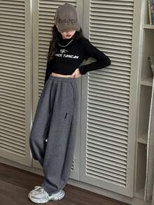 女童休闲直筒裤，时尚百搭儿童长裤，春秋季