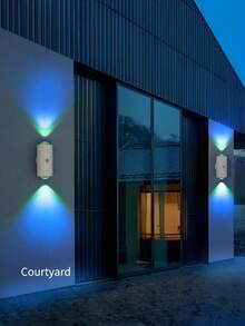 1pc Modern Sensor Night Light, USB Rechargeable LED Wall Lamp, RGB Dimmable, Suitable For Entrance, Bedside, Desk, Wardrobe, Etc., With Magnetic Stair Light - White - View 8