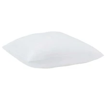 Edredón Larryhot con funda de almohadas, 3 piezas, microfibra blanca, bonito y práctico - Blanco - Ver 4