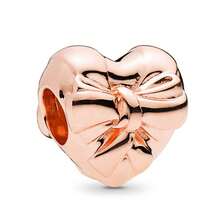 1pc Rose Gold Plated Beaded Pendant, Styles Include Heart, Ginkgo Leaf, Key, Travel, Snowflake, Etc. Suitable For Customizing Existing Bracelets And Necklaces With DIY Decoration. - Rose Gold - View 15