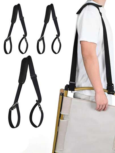 Adjustable Outdoor Travel Luggage Strap, Adult Outdoor Shoulder Strap, Nylon Material Outdoor Shoulder Strap, Suitable For Carrying Luggage, Convenient For Outdoor Travel