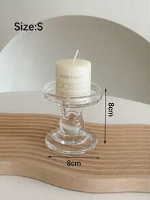 3/2 szt./1 szt. szklanych świeczników, stojące europejskie retro tłoczone kryształowe świeczniki, dekoracja stołu w salonie na walentynki, aromaterapeutyczna podstawa świecy, romantyczna dekoracja - świeczniki i świeczniki do domu, salonu, sypialni, hotelu/restauracji/przestrzeni komercyjnej - idealne na wesela, walentynki i Nowy Rok