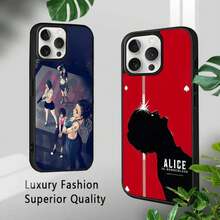 A-Alice In B-Borderland Phone Case Compatible With  16 15 14 13 12 11 Pro Xs Max Mini Plus Celulares Hard Funda, Cover Compatible With  17 Pro Max Case,  17 Pro Case,  17 Case,  16 Pro Max Case - Z5 - Xem 7