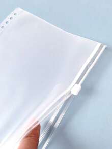 أكياس سحاب، محافظ منظمة للدفتر القابلة لإعادة التعبئة للأدوات المكتبية والإيصالات والعودة إلى المدرسة ولوازم المدرسة وخطة الادخار والادخار الأسبوعي وخطة الادخار 10000 وإستراتيجية الادخار وحقيبة الملفات - متعدد الألوان - مشاهدة 4