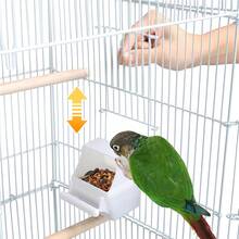 Butterslay 1PC 64″H Metal Open Top Bird Cage Rolling Parrot Cage For Budgie Parrot Canary Cockatiel - White - View 7