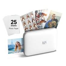 HPRT MT53 便携式高清照片打印机 - 即时无线打印 - ZINK 技术，色彩鲜艳，便于携带 - 白色 - 查看 15