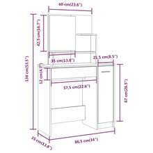 Vanities & Vanity Benches - White - View 9