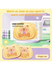 8 Piezas Calentadores de manos lindos de Capibara/Gatito (El empaque exterior varía aleatoriamente) - Usables y adorables, se calientan rápidamente en segundos, calor natural duradero para las manos y el Body, paquetes de calor portátiles sin olor para actividades al aire libre, idea de regalo de Navidad perfecta Regalos de Navidad, Calentadores de manos, Regalos para hombres, Rellenos de calcetines, Calentadores de manos recargables