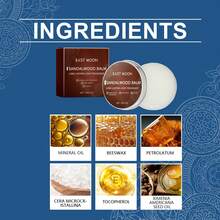 Men's Sandalwood Balm Series Solid Balm,Natural Mild Ingredients,Lasting Scent Keep Fresh, Waterproof & Portable Solid Ointment, For Dating/Daily - 30 gramos - Ver 9