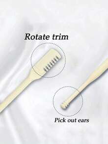 1 Piece Rotary Nose Hair Removal Trimmer, 360 Degree Rotating Nose Hair Trimmer Stainless Steel Portable Rotating Double Head Nose Hair Trimmer Nose Hair Trimmer