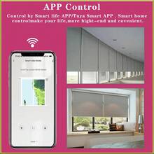 2N.M Tuya WiFi AC100-240V Smart Curtain Motor For 37mm 38mm Diameter Windows, Electric Automatic Blackout System With Remote Control And Voice Control, Compatible With Alexa, Yandex, And Alice - Tuya WiFi Version - View 7