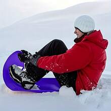 Handle Ski Pads, Outdoor Freestyle Ski Grass Ice Sliding Pads, Suitable For Slopes, Beaches And Lawns - Portable Random Color