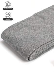 女士加厚保暖连裤袜，竖条纹设计，高弹羊毛混纺面料，修身显瘦，秋冬季休闲、办公、居家穿着保暖舒适