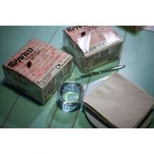 LoveandAction Paper Napkins 90 Eco Friendly Napkins Cocktail Size 2 Ply Kraft Color FSC® Certified