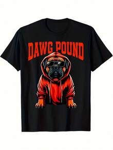 Vintage DAWG Dog Pound T-Shirt - Graphic Last Name Cleveland Gifts - Phong cách 17 - Xem 1