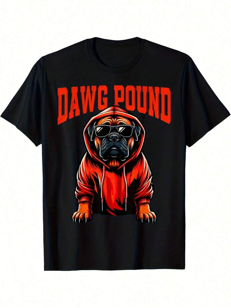 Vintage DAWG Dog Pound T-Shirt - Graphic Last Name Cleveland Gifts - Phong cách 17 - Xem 1