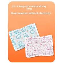 25个/套，随机卡通图案暖手宝，萌翻了！暖手宝外壳印有超治愈的卡通图案，就像口袋里装着一个迷你暖宝宝，温暖周围环境。而且它超级小巧，大小和手机差不多，可以轻松放进连帽衫口袋或小包里，方便外出、散步等场合使用。圣诞礼物、暖手宝、男士礼物、圣诞袜填充物、可充电暖手宝、春夏精选、伴娘礼物、房间装饰、卧室装饰、海滩、旅行、男士、女士、度假、可爱小物、母亲节礼物、卧室装饰、花园、厨房装饰、夏季、海滩、旅行必备、房间装饰、软萌、毕业季礼物 - 彩色 - 查看 3