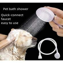Portable Sink Hose Faucet Sprayer Shampoo Sprayer Handheld Shower Head Pet Bath Hose Sink Washing - như hình ảnh - Xem 4