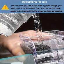 One Mini USB Powered Aquarium Filter Pump With External Waterfall Design - A Compact Aquarium Filter For Both Freshwater And Saltwater Aquariums, Easy To Install, Electricity-Free, Durable And Portable, Suitable For Home, Office Or Outdoor Use. Aquarium Filter Pump, Home Waterfall, Modern Aesthetics, Transparent Design, Aquarium Filtration System - Multicolor - View 9