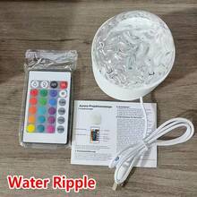 16 Color Aurora Night Light Cube With Remote Control That Can Be Replaced At The Same Time, Suitable For Bedroom And Living Room Wall Decoration, Very Suitable For Gift Giving Ocean Lights