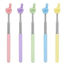 1 Stück ausziehbarer lustiger Finger-Zeiger, einziehbarer Finger-Zeigestab, Mini ausziehbarer Klassenraumzeiger, geeignet für Lehrer, Klassenzimmbedarf, Partyfavoren, Geschenk zur Schulanfang - Verschiedenfarbig - Übersicht 13
