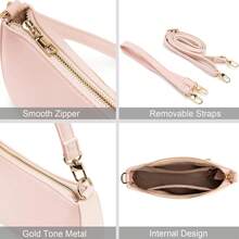 Bolso de hombro Mujer - Rosa - Ver 5