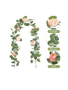 1,8 m pânză de mătase bujor floare viță de vie, potrivit pentru dormitor, decor living, decorare nuntă, fundal mireasă, buchet, corsaj, arc de nuntă, decor petrecere, decor cadou, decor centru masă restaurant