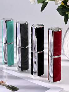 8ml Premium Velvet-Feel Perfume Atomizer - Refillable And Portable, Ideal For Travel And Daily Use, Great Gift For Family And Friends, Perfect Travel Accessory, Travel Essential, School Supplies, Holiday Camping, Holiday Must-Have, Mini Vacation Perfume, Men's Cologne, Beach Travel Essential, Summer School Accessory, Back To School - Multicolor - View 6