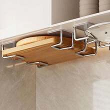 Stainless Steel Washbasin Storage Rack Sponge Rack Bathroom Toilet Storage Hook No Drilling Wall Hanging Basin Magic Device