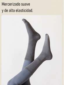 3 pares de calcetines de tripulación multicolor para mujer, aptos para pilates, yoga, ballet, deportes, calcetines antideslizantes para hospitales, regalo ideal para el Día de San Valentín, calcetines suaves y cómodos con agarre para todas las estaciones - Multicolor - Ver 10