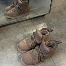 Adidas Women's 2026 New CAMPUS 00S Bread Shoes, Mid-Top, Thermal Lining, Thick Sole, Casual Shoes JR3736 - Brown - View 3