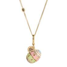 1Pc Fashion Cute Enamel Golden Corgi Puppy Pendant Necklace For Women Sweet Cool Party Beads, High-End Accessories, Bags, Key Chain Pendants,Girlfriend Gift,Halloween Gifts - 小狗彩蛋吊墜項鍊 - 查看 4