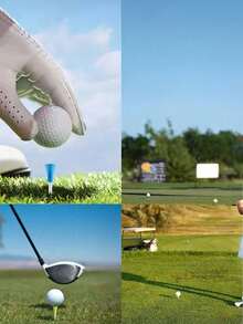 10-20pcs Random Color Golf Spikes, Rubber Tees - Multicolor - View 4