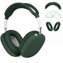 3-i-1 AirPodsMax silikonskyddsfodral, reptåligt skyddsfodral för öronkuddar/skyddsfodral för öronkåpor/skyddsfodral för huvudband - Multifärgad - Visa 29