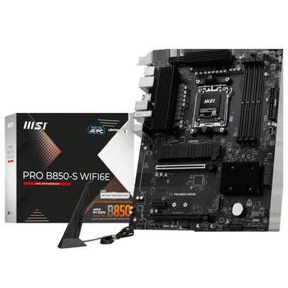  MSI PRO B850-S WIFI6E-Mainboard AMD B850 Sockel AM5 ATX